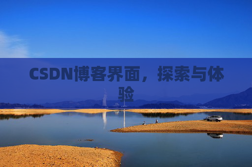 CSDN博客界面，探索与体验